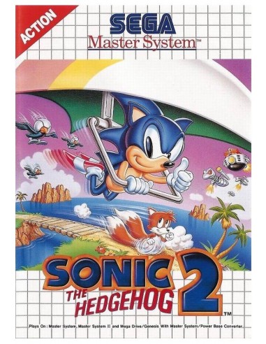 Sonic 2 (Sin Manual + Caja...