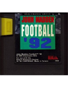 John Madden Football 92...