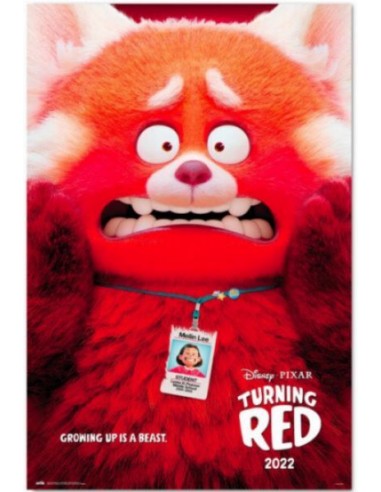 Poster Pixar Turning Red 61 x 91,5 cm