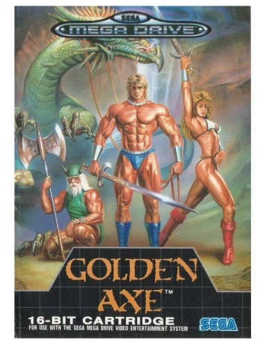 Golden Axe (Caratula Descolorida) - MD