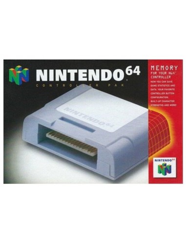 Memory Card N64 Nintendo (Caja...