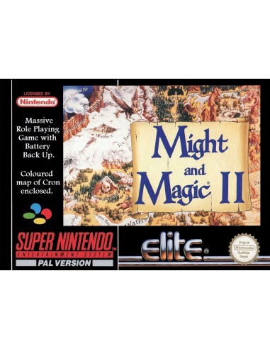 Might and Magic II (PAL-UK + Manual...