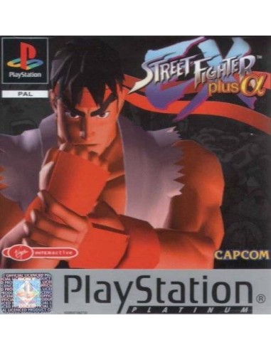 Street Fighter Ex Plus (Platinum) - PSX