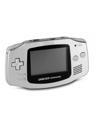 Game Boy Advance Plata Tapa negra...