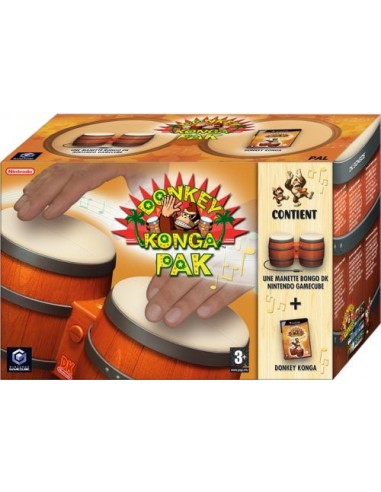 Donkey Konga Bongo + Juego (Caja...