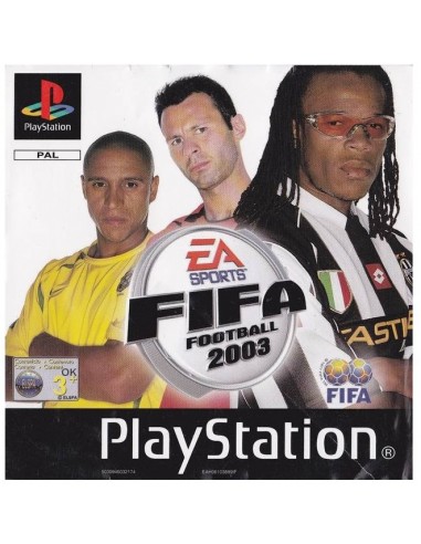 Fifa 2003 (Portada y Manual Mojado) -...