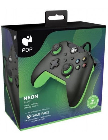 Controller Wired Neon Black