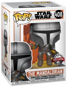 Star Wars POP! Mando Flying...