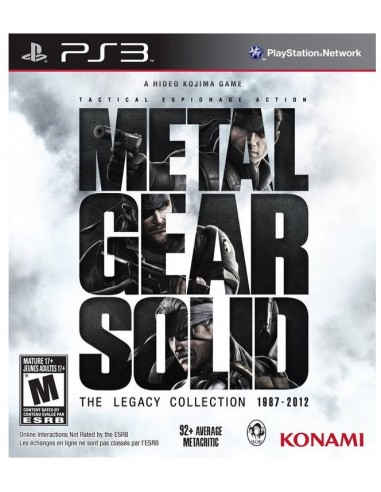 Metal gear Solid Legacy Collection...