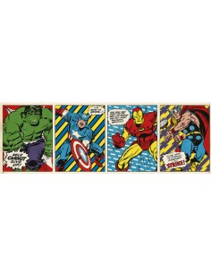 Poster Puerta Marvel Comics...