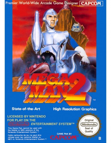 Megaman 2 (Caja y Manual Deteriorado)...