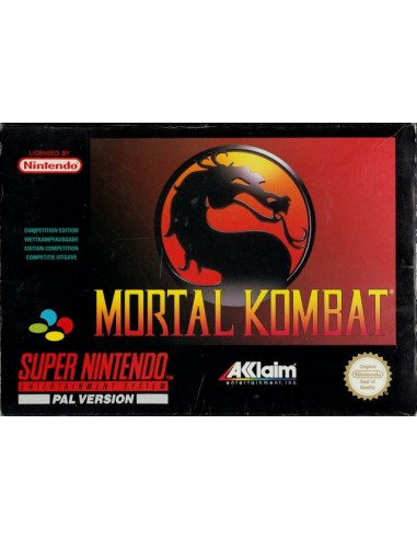 Mortal Kombat (PAL-EUR Manual...