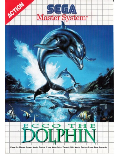 Ecco The Dolphin (Manual Pintado) - SMS