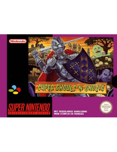 Super Ghouls'N Ghosts (PAL-UK Caja...