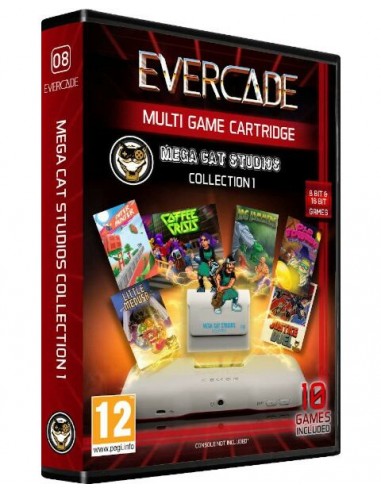 Evercade Multigame Cartridge Mega Cat...