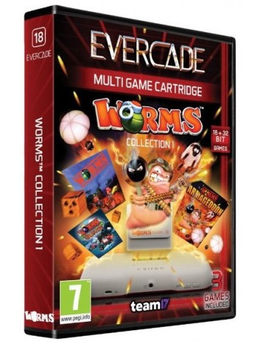 Evercade Multigame Cartridge Worms...
