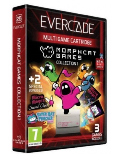 Evercade Multigame Cartridge Morphcat...