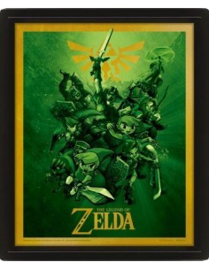 Cuadro 3D The Legend of Zelda