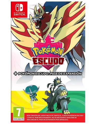 Pokemon Escudo + Expansion Pass - SWI