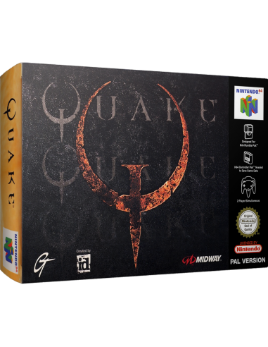 Quake (Caja Deteriorada) - N64