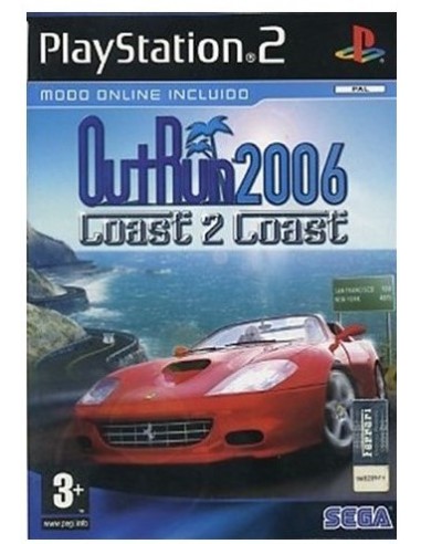 OutRun 2006 Coast 2 Coast - PS2