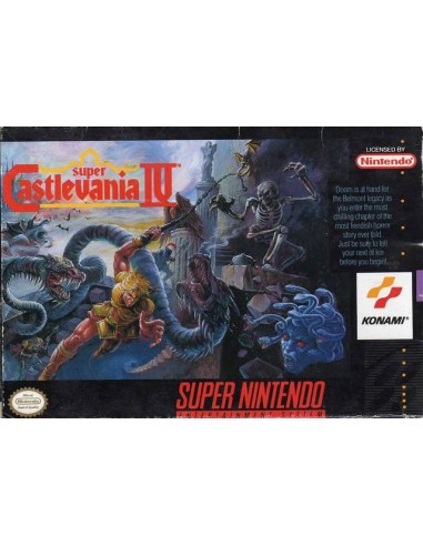 Super Castlevania IV (NTSC-U Pegatina...