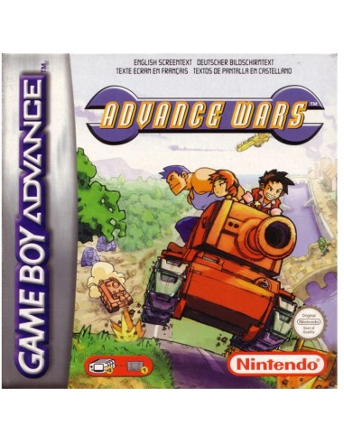 Advance Wars (Caja Deteriorada) - GBA