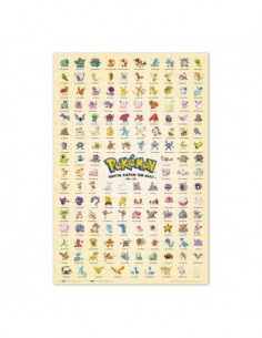 Poster Pokemon Primera...