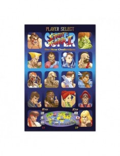Poster Street Fighter...