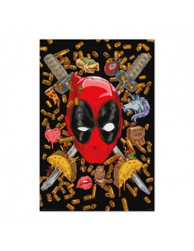 Poster Marvel Deadpool Bullets And...