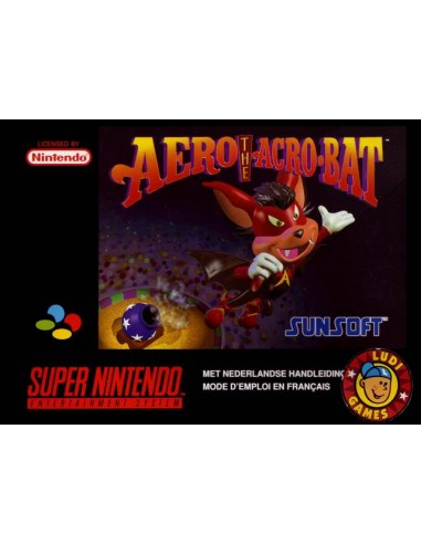 Aero The Acro-Bat (PAL-UK) - SNES