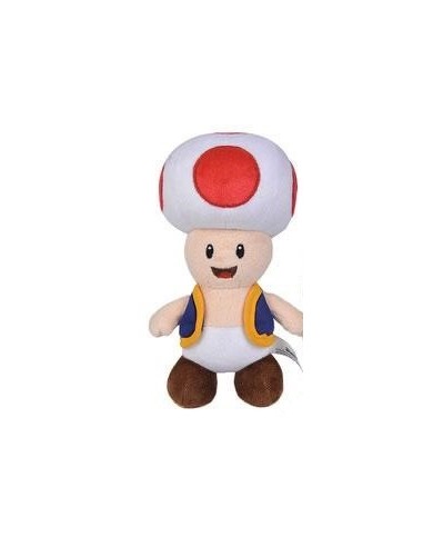 Peluche Super Mario All Stars Toad 20cm
