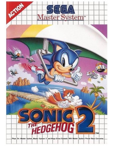 Sonic 2 (Manual Deteriorado) - SMS
