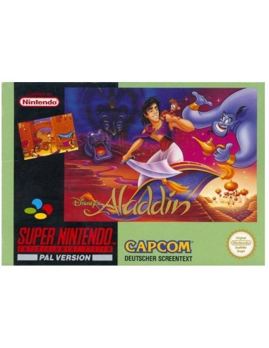 Aladdin (PAL-DE Caja Deteriorada) - SNES