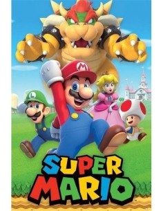 Poster Nintendo Super Mario...