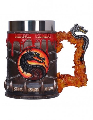 Mortal Kombat Jarra Logo 15 cm
