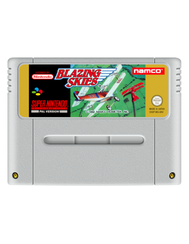 Blazing Skies (Cartucho) - SNES