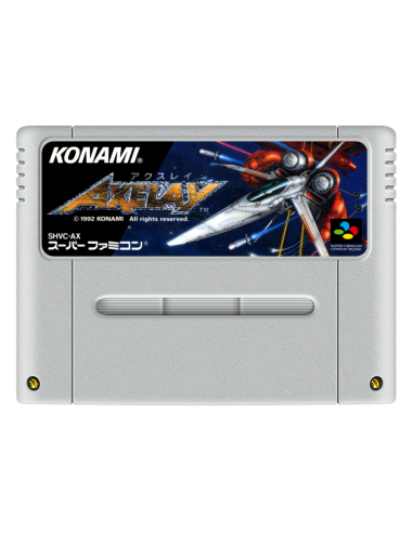 Axelay (Cartucho NTSC-J) - SNES