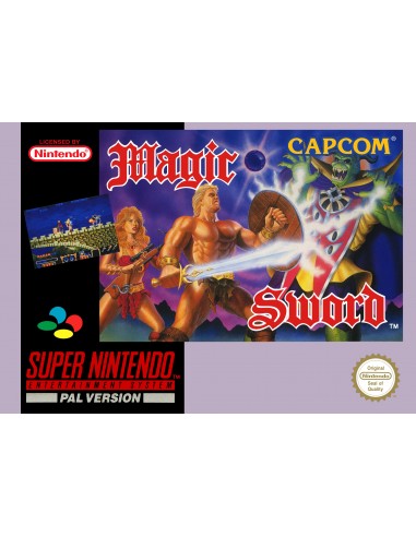 Magic Sword (Sin Manual) - SNES