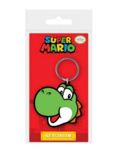 Llavero Caucho Super Mario Yoshi