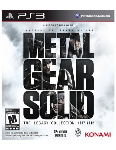 Metal Gear Solid Legacy Collection...