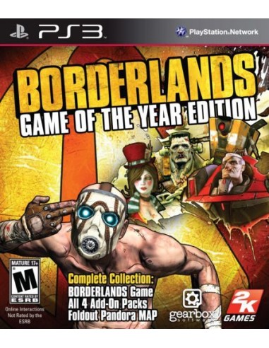 Borderlands GOTY (PAL-UK) - PS3