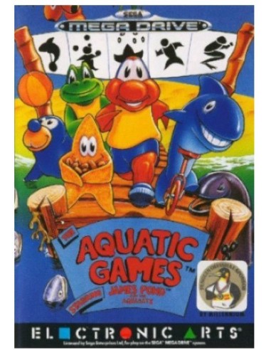 Aquatic Games (Sin Manual) - MD