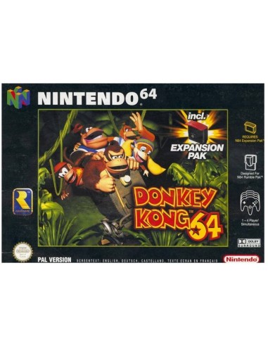 Donkey Kong 64 (Sin Expansion Pack) -...