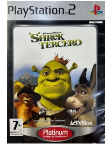 Shrek 3 Platinum (Sin Manual) - PS2