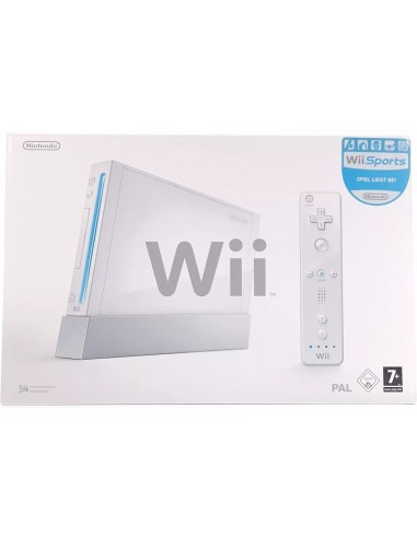 Wii Blanca + Mandos (Con Caja) - Wii