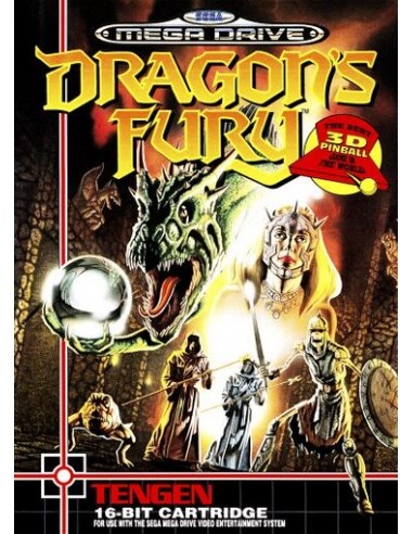 Dragon's Fury (Portada Deteriorada) - MD