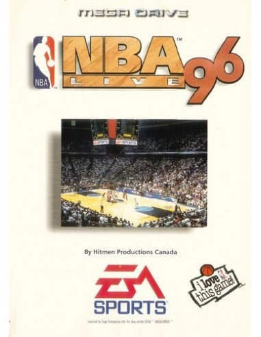 NBA Live 96 (Portada con Sunfade) - MD