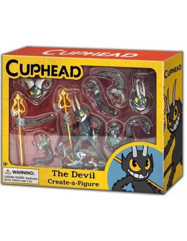 Figura Cuphead Create El Diablo