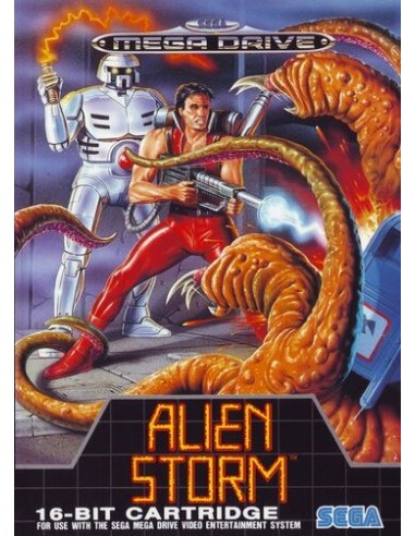 Alien Storm (Sin Manual) - MD